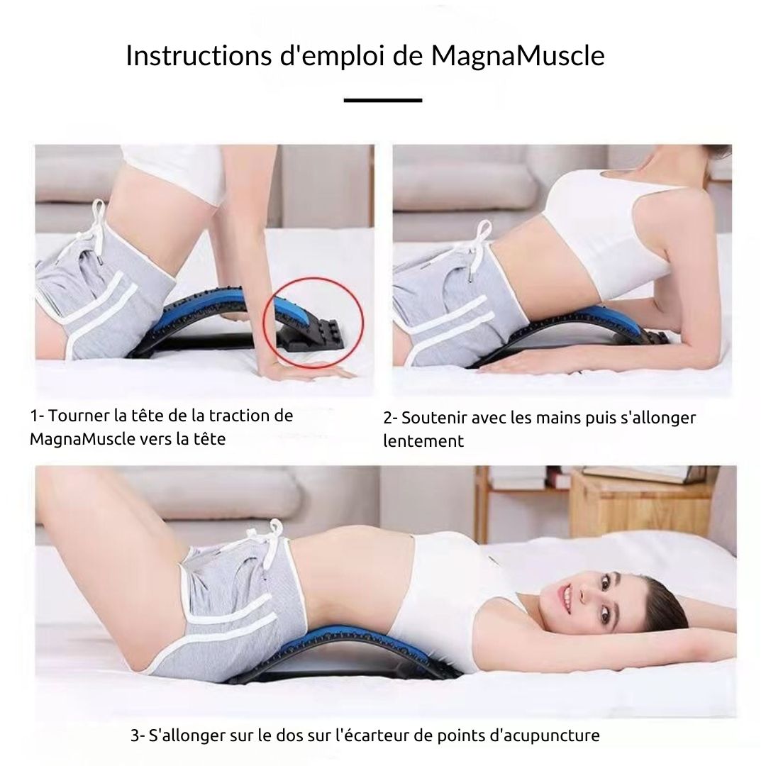 MagnaMuscle™ - massageador de costas 